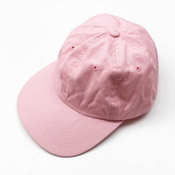 Solid pink baseball cap / hat - Picture 1 of 5